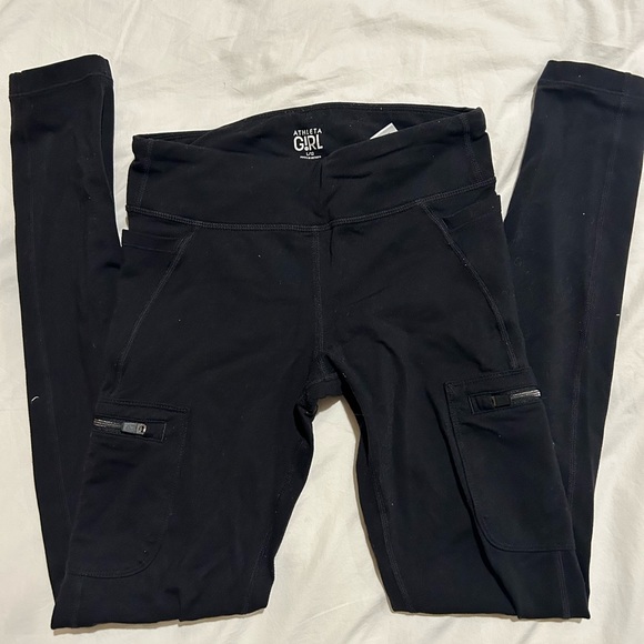 Athleta Girl Leggings WITH 2 SETS OF POCKETS! - Picture 1 of 4